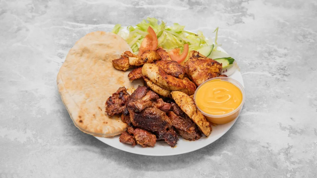 Mixed grill plate