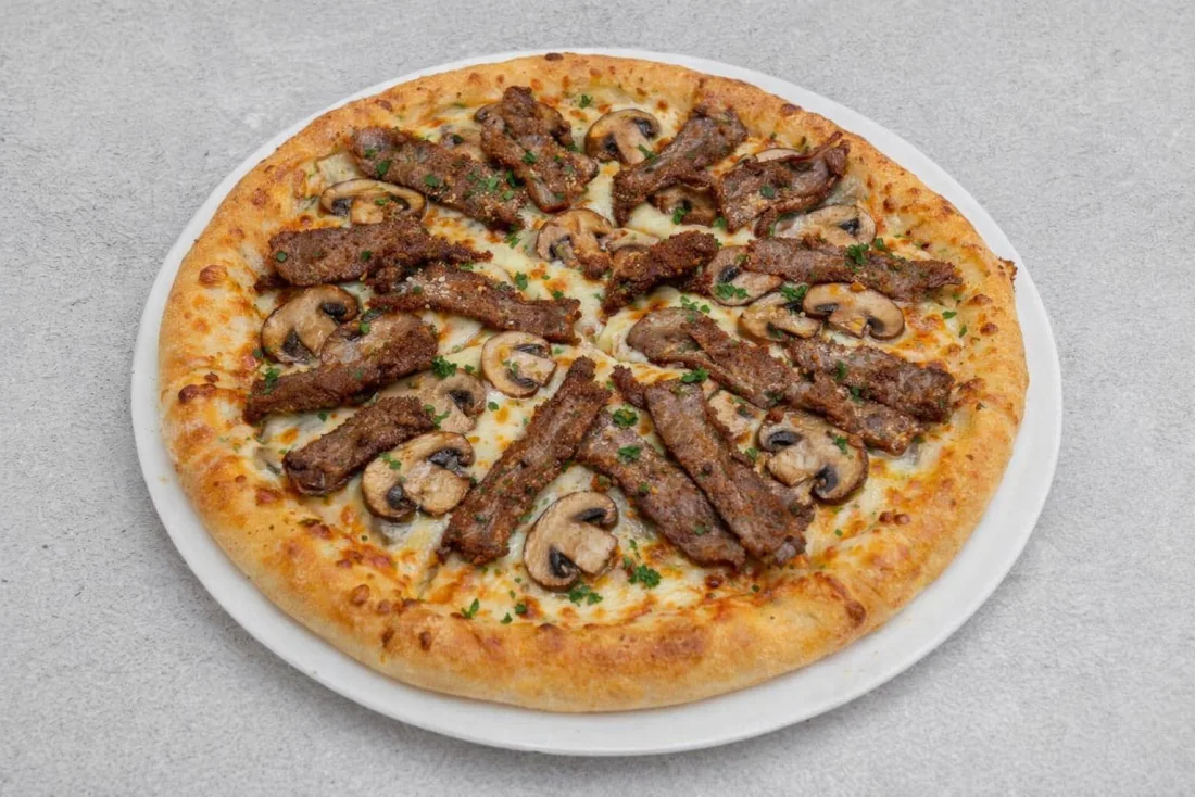 Köfte & beef pizza