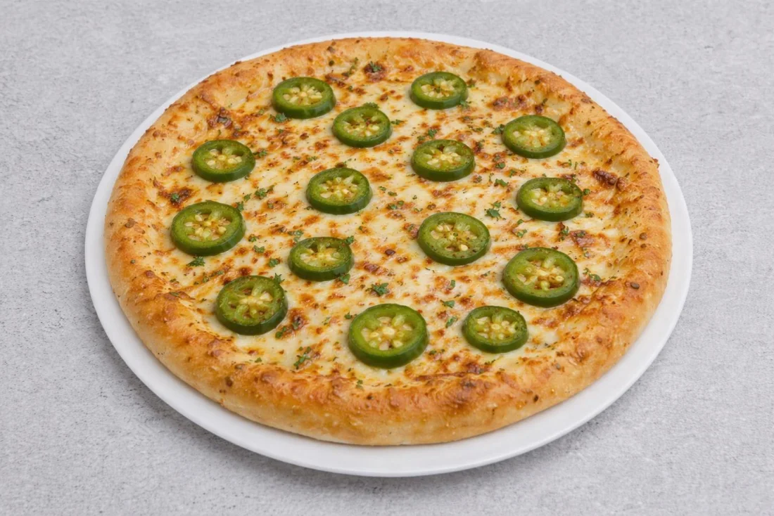 Jalapeño pizza